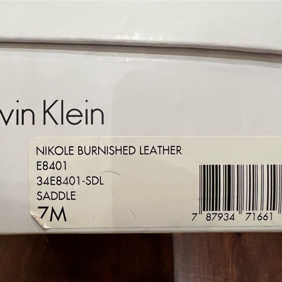 Calvin Klein leather wedges - Picture 2 of 5